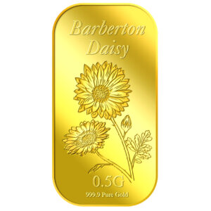 0.5g Daisy gold bar 99.99
