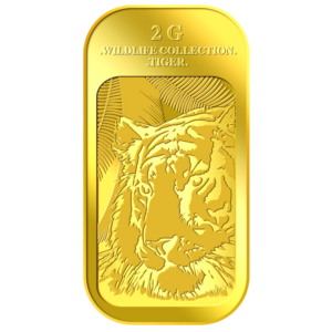 2G Golden Tiger gold bar