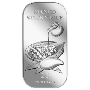2G Mango Sticky Rice Silver Bar 999