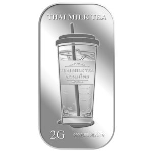 2G Thai Milk Tea Silver Bar 999