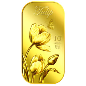 1G Tulip gold bar 99.99